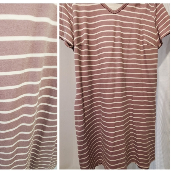 Warm Sweatshirt dress with pockets - Picture 1 of 4